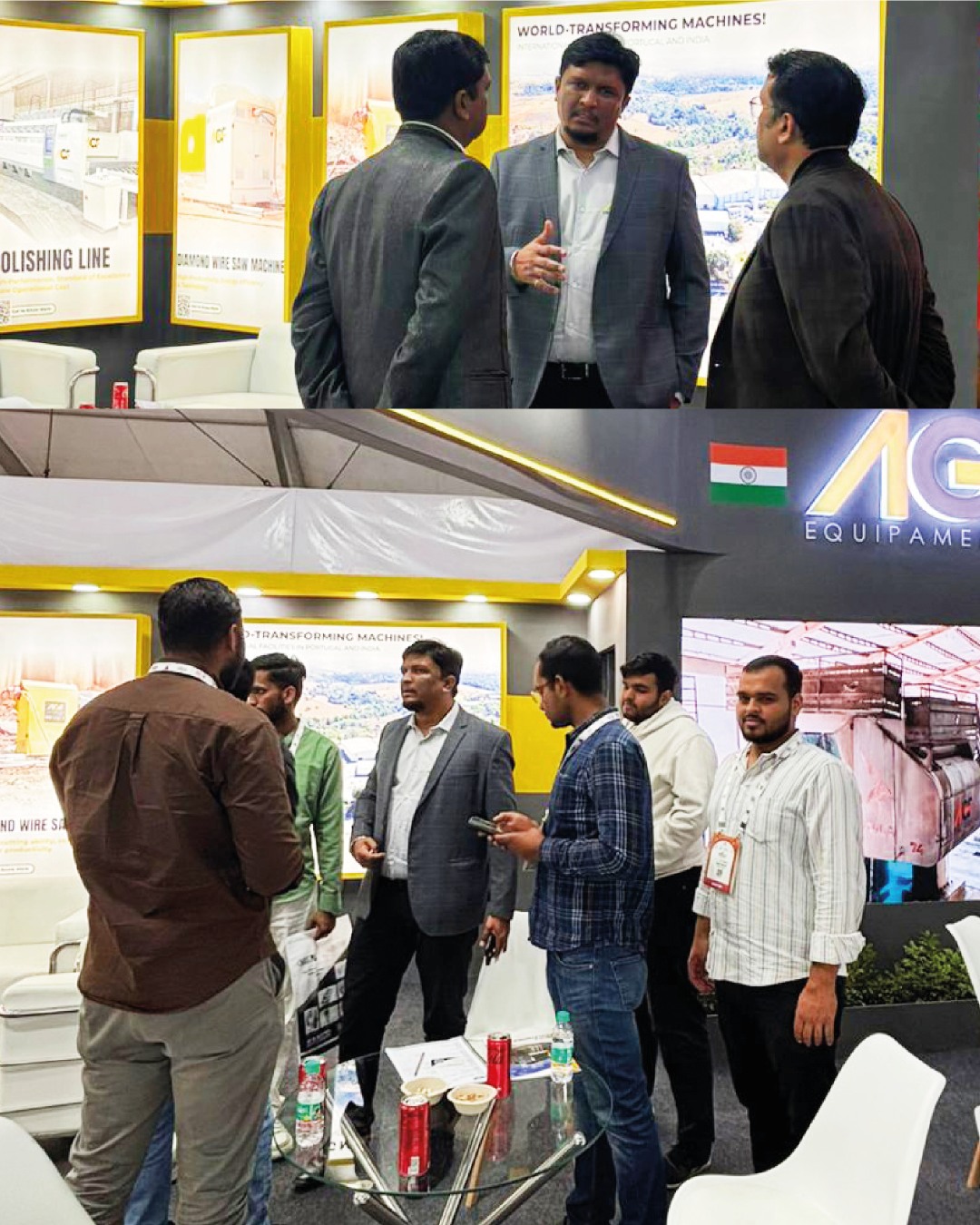 Thank you, @india_stonemart!
The impact of taking our flag to the other side of the world is beyond words.
Our participation in India Stonemart 2026 was marked by this positive surprise. We represented Brazil at the 13th edition of one of the largest trade shows in the sector, attracting attention and connecting Brazilian engineering with the main players in the Asian and global markets.
Feeling international recognition for our brand and technology reinforces that there are no boundaries for the quality of AGF Equipamentos. We crossed oceans to show that Brazil is a synonym for innovation and robustness in the stones sector.
Did you miss the details of our visit to the fair? Check it out and follow our global evolution.
🇧🇷 PT-BR
Obrigado, @india_stonemart!
O impacto de levar a nossa bandeira para o outro lado do mundo é indescritível.
Nossa participação na India Stonemart 2026 foi marcada por essa surpresa positiva. Representamos o Brasil na 13ª edição de uma das maiores feiras do setor, atraindo olhares e conectando a engenharia brasileira com os principais players do mercado asiático e global.
Sentir o reconhecimento internacional pela nossa marca e tecnologia reforça que não há fronteiras para a qualidade da AGF Equipamentos. Cruzamos oceanos para mostrar que o Brasil é sinônimo de inovação e robustez no setor de rochas.
Perdeu os detalhes da nossa passagem pela feira? Confira e acompanhe nossa evolução global!
.
.
#IndiaStonemart2026 #AGFEquipamentos #TBT #MaquinasQueTransformamOMundo #WorldTransformingMachines #DoBrasilParaOMundo #FromBrazilToTheWorld