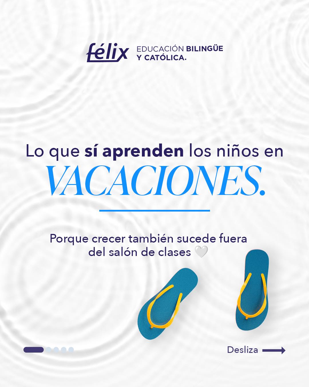 Las vacaciones son mucho más que un descanso de la rutina escolar 🤍 Son una oportunidad para que los niños desarrollen habilidades que también forman parte de su crecimiento: convivir, compartir, descubrir el mundo que los rodea y dar rienda suelta a su creatividad.
💬 ¿Qué es lo más valioso que tus hijos han aprendido estas vacaciones?
Mayores informes: 📲 833 208 6511
#ColegioFelix #ExcelenciaAcademica #EducacionCatolica