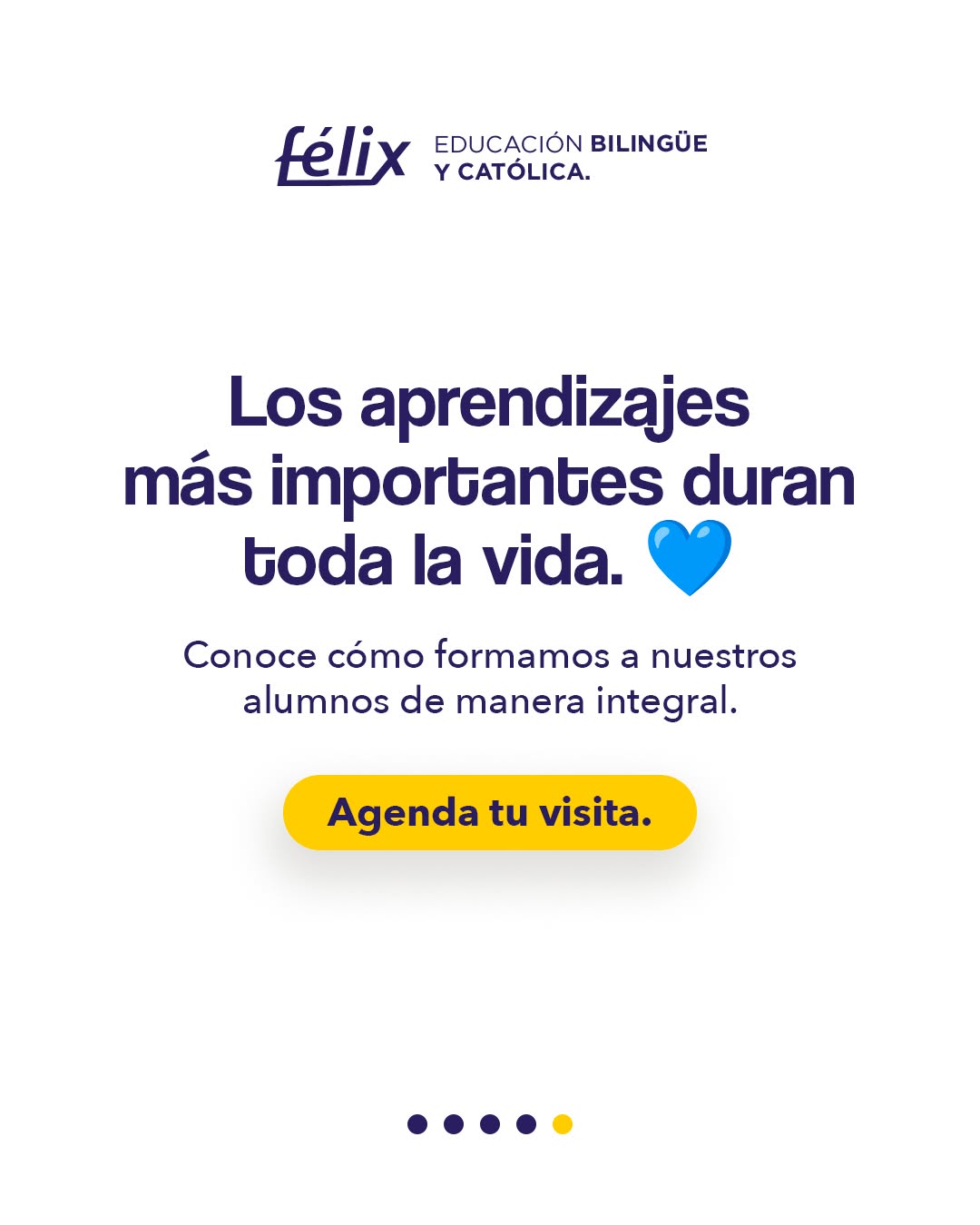 Un lugar para aprender, descubrir talentos, construir Los valores son una de las enseñanzas más importantes que podemos brindar a nuestros hijos.
Mayores informes: 📲 833 208 6511
#ColegioFelix #ExcelenciaAcademica #EducacionCatolica