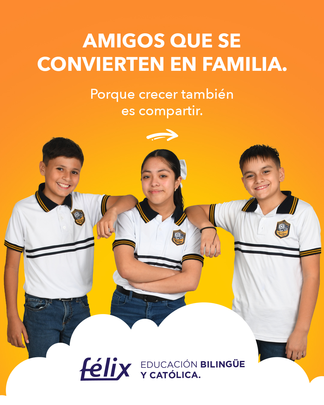Más que un colegio, somos una comunidad que acompaña, enseña y crece unida. 💙
Conoce Colegio Félix y comienza aquí una nueva historia. ✨ Inscripciones abiertas · Curso 2027–2028
Mayores informes: 📲 833 208 6511
Te atendemos también por WhatsApp 💬
Da clic aquí: 👉 https://wa.me/message/R3QCX6CUPW2KL1
#ColegioFelix #ExcelenciaAcademica #EducacionCatolica