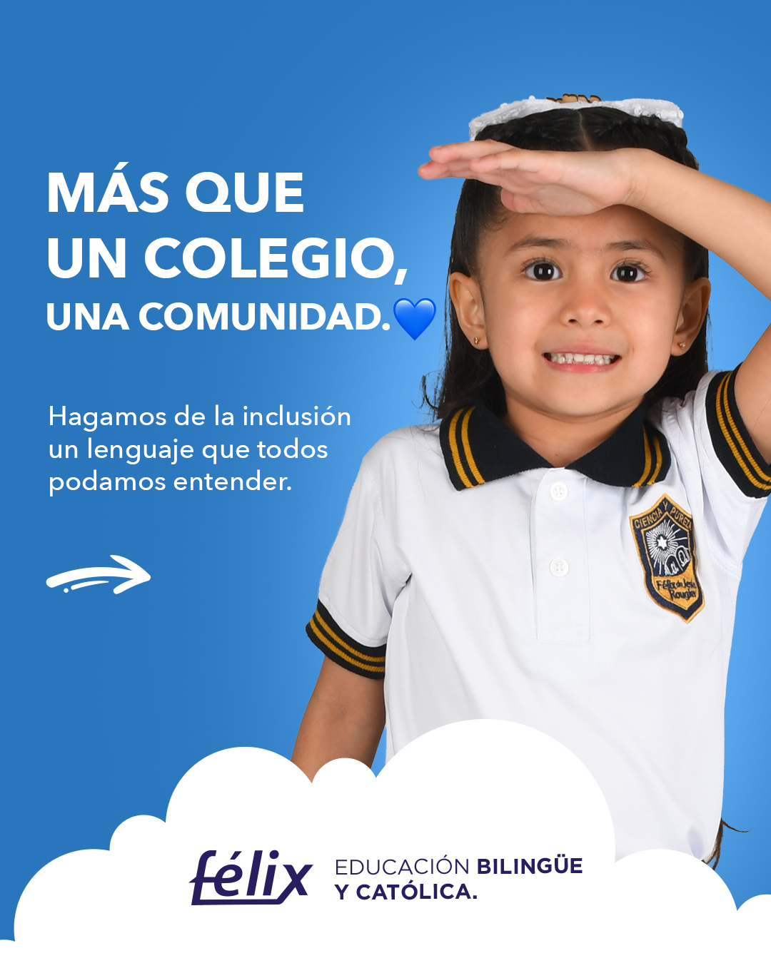 Más que un colegio, somos una comunidad que acompaña, enseña y crece unida. 💙
Conoce Colegio Félix y comienza aquí una nueva historia. ✨ Inscripciones abiertas · Curso 2027–2028
Mayores informes: 📲 833 208 6511
Te atendemos también por WhatsApp 💬
Da clic aquí: 👉 https://wa.me/message/R3QCX6CUPW2KL1
#ColegioFelix #ExcelenciaAcademica #EducacionCatolica