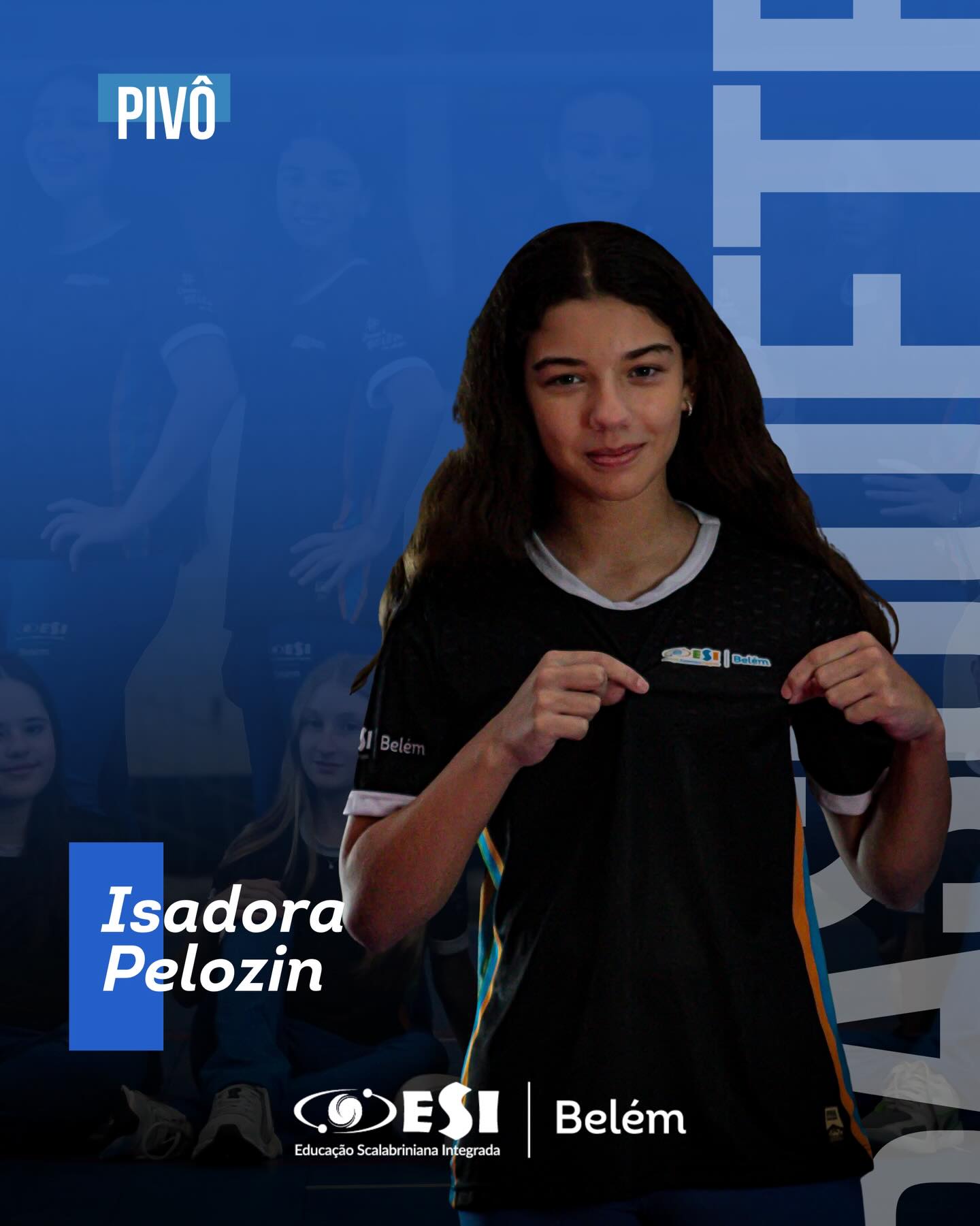 Nosso time de basquete está pronto para os Jogos ESI 2026! 🏀
Cada atleta tem um papel essencial, e juntas formam um time forte, unido e preparado para dar o seu melhor em cada partida. 💪🏀
Vamos juntos nessa torcida! ✨