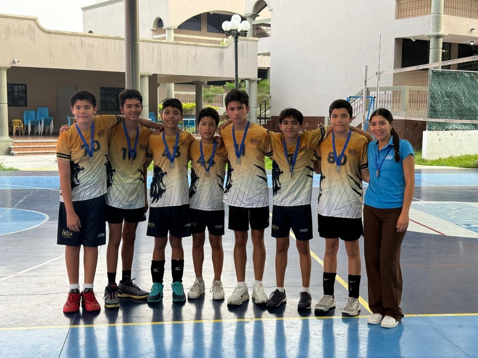 Felicitamos al equipo de Voleibol Varonil de Secundaria por obtener el SEGUNDO LUGAR🥈 en la Liga Estudiantil de Escuelas Particulares (ODEIP).
La final se llevo acabo el pasado Martes 26 de Mayo 2026.
¡Que sigan los éxitos chicos!🤩👏🏻
#OrgulloFélix #FomentandoElDeporte #Secundaria #Voleibol