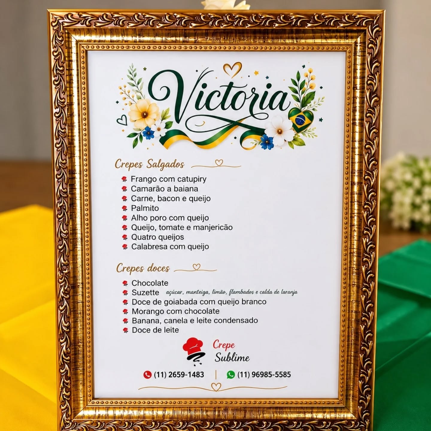 Planejando um evento mas não quer ter dor de cabeça com a cozinha?
Nosso buffet de crepe em domicílio é a solução completa para quem busca sofisticação e praticidade. Atendemos desde casamentos e festas de 15 anos até eventos corporativos, levando uma estrutura organizada, limpa e, claro, deliciosa.
Ofereça uma experiência gourmet aos seus convidados com o melhor custo-benefício da região.
#crepe #buffetdecrepe #crepefrances #festas #eventoscorporativos