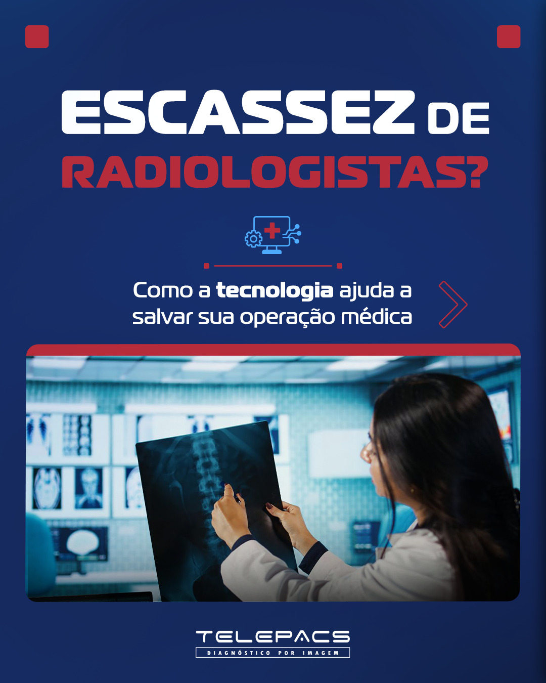 A escassez de radiologistas é um desafio real e crescente, impactando diretamente a qualidade dos atendimentos e a agilidade nos laudos. Sabia que a telerradiologia pode ser a chave para otimizar suas escalas e garantir que sua clínica nunca pare?
Com tecnologia de ponta, é possível acessar subespecialistas a qualquer hora e absorver picos de demanda, transformando a operação em um modelo mais sustentável e rentável.
Acesse nosso Blog (link na bio) e saiba mais!
📲 (34) 99939-2205
🌐 telepacs.com.br
#Telerradiologia #Saúde #Inovação #GestãoInteligente #Radiologia #Telepacs