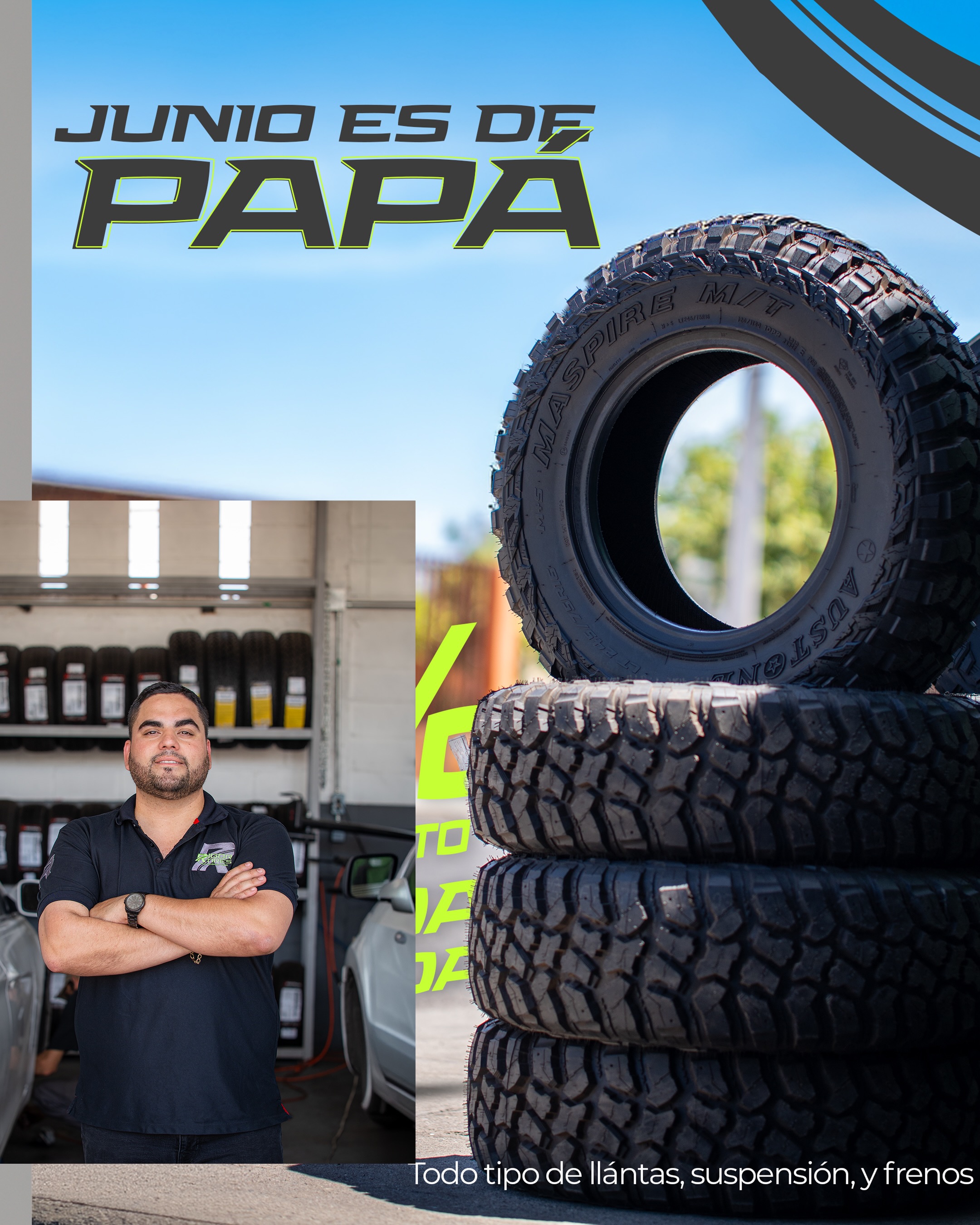 Branding + Redes sociales para Rigor Tires 🛞⚡️