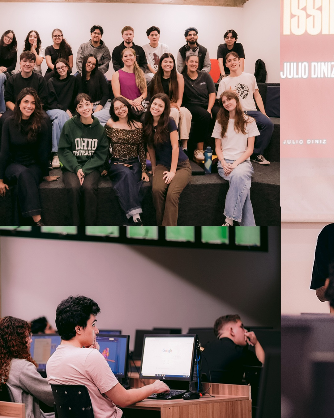 O segundo dia de Design e Propaganda na Prática, 09/09, teve muita mão na massa com convidados de peso do mercado.
A programação contou com a participação de @brendamachad_ @isadoranalente @junnerschmidt @antonio_avila @leo_m_echeverria @juliodinizhc
Mercado 🤝 Universidade, isso é #serucdb
📸 @vitorcp06_ @luan__vilasboas @naluizaveiga
#design #publicidadeepropaganda