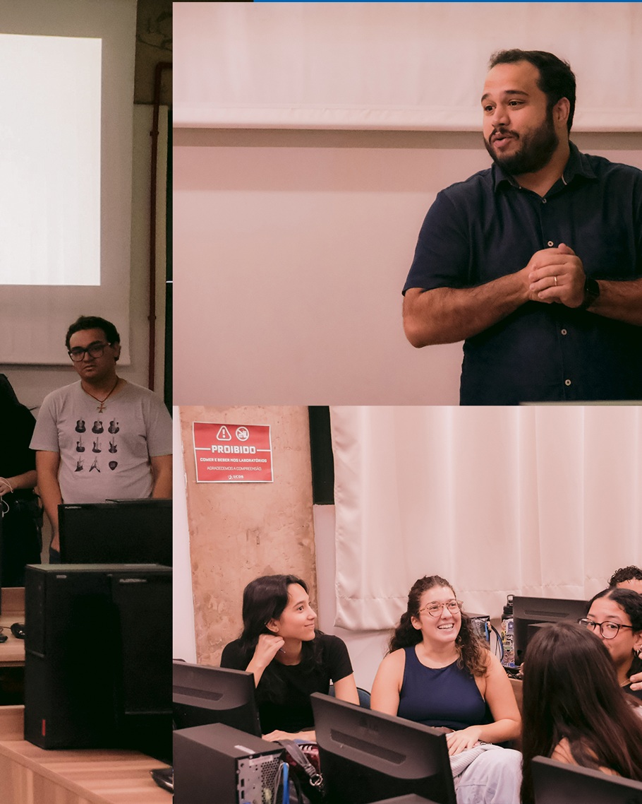 O terceiro e último dia de evento do Design e propaganda na Prática encerrou com mais oficinas com profissionais parceiros do mercado de comunicação.
Agradecemos a troca e com certeza os alunos aproveitaram muito. Valeu @opedromelo @jaquehimoto @thayrg
📸 @naluizaveiga